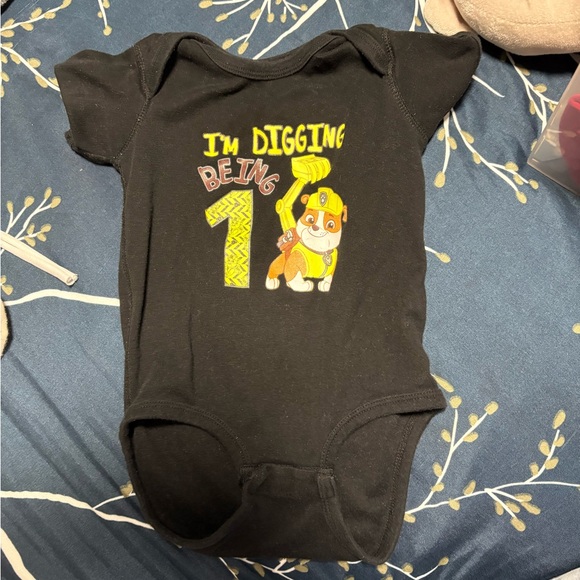 1st birthday onesie - Picture 2 of 2